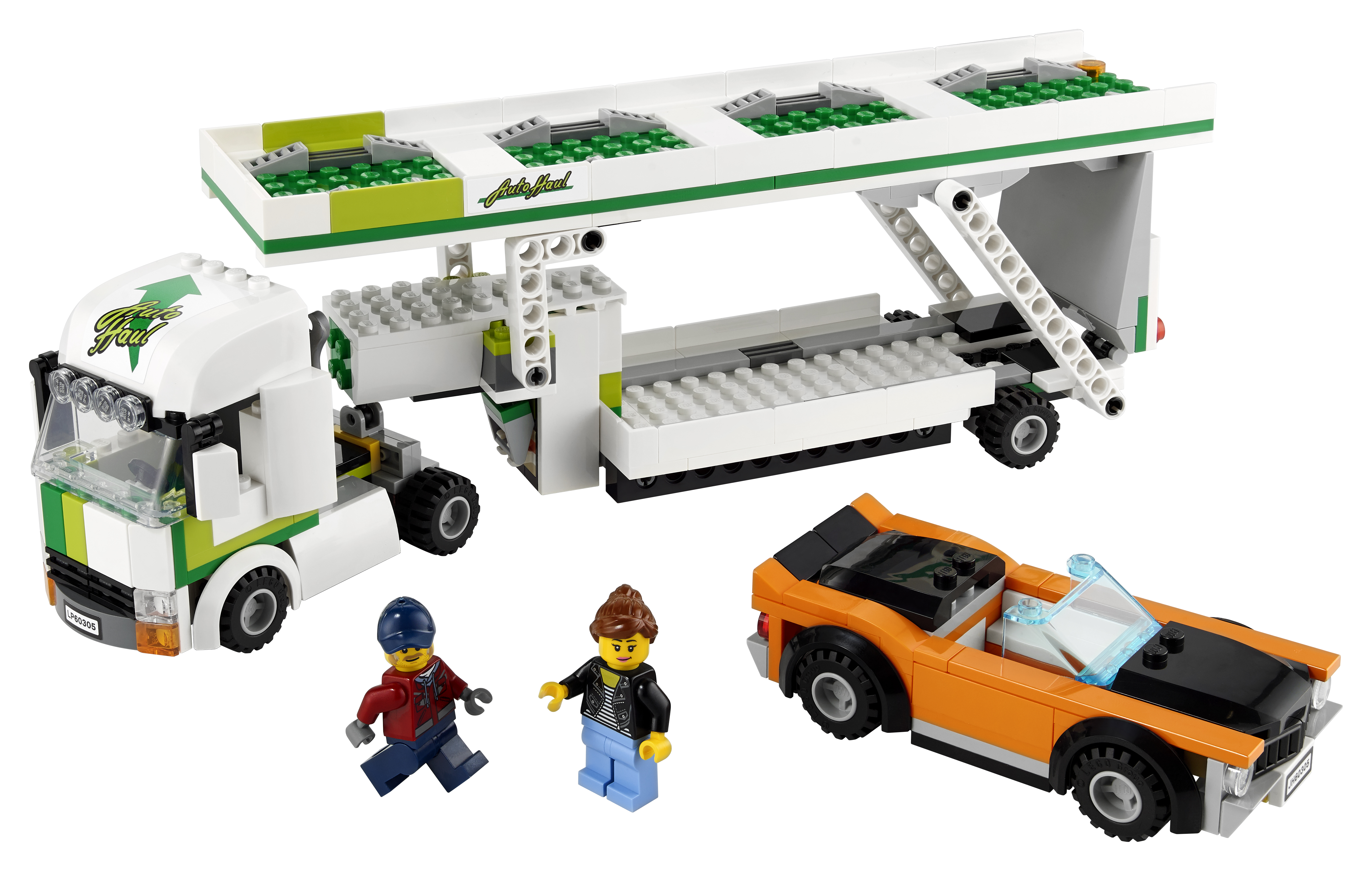 LEGO City 60305 Kamion pro přepravu aut