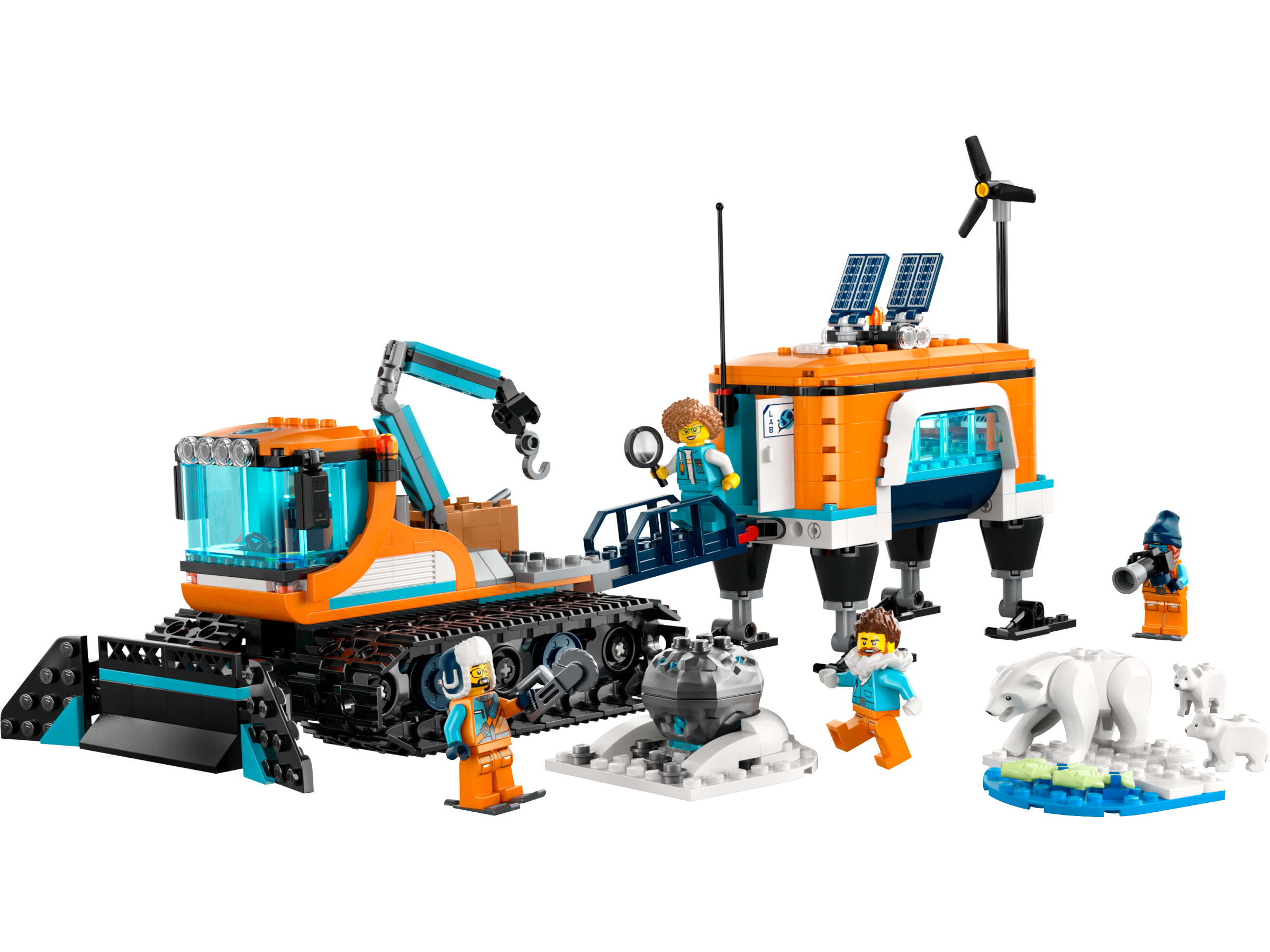 LEGO City 60378 Arktická rolba a mobilní laboratoř