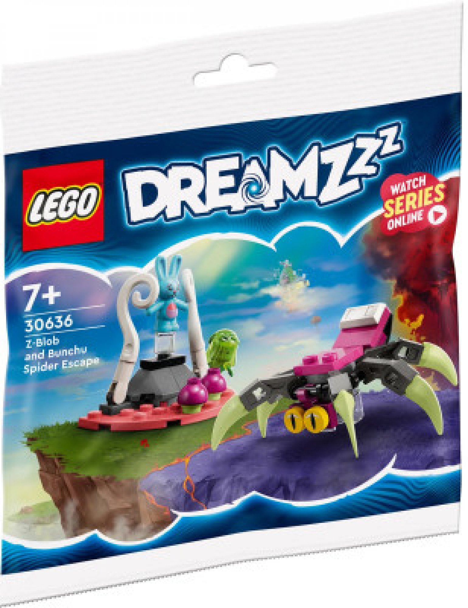 LEGO® DREAMZzz™ 30636 Útěk před pavoukem: Z-Flek a Bunchu