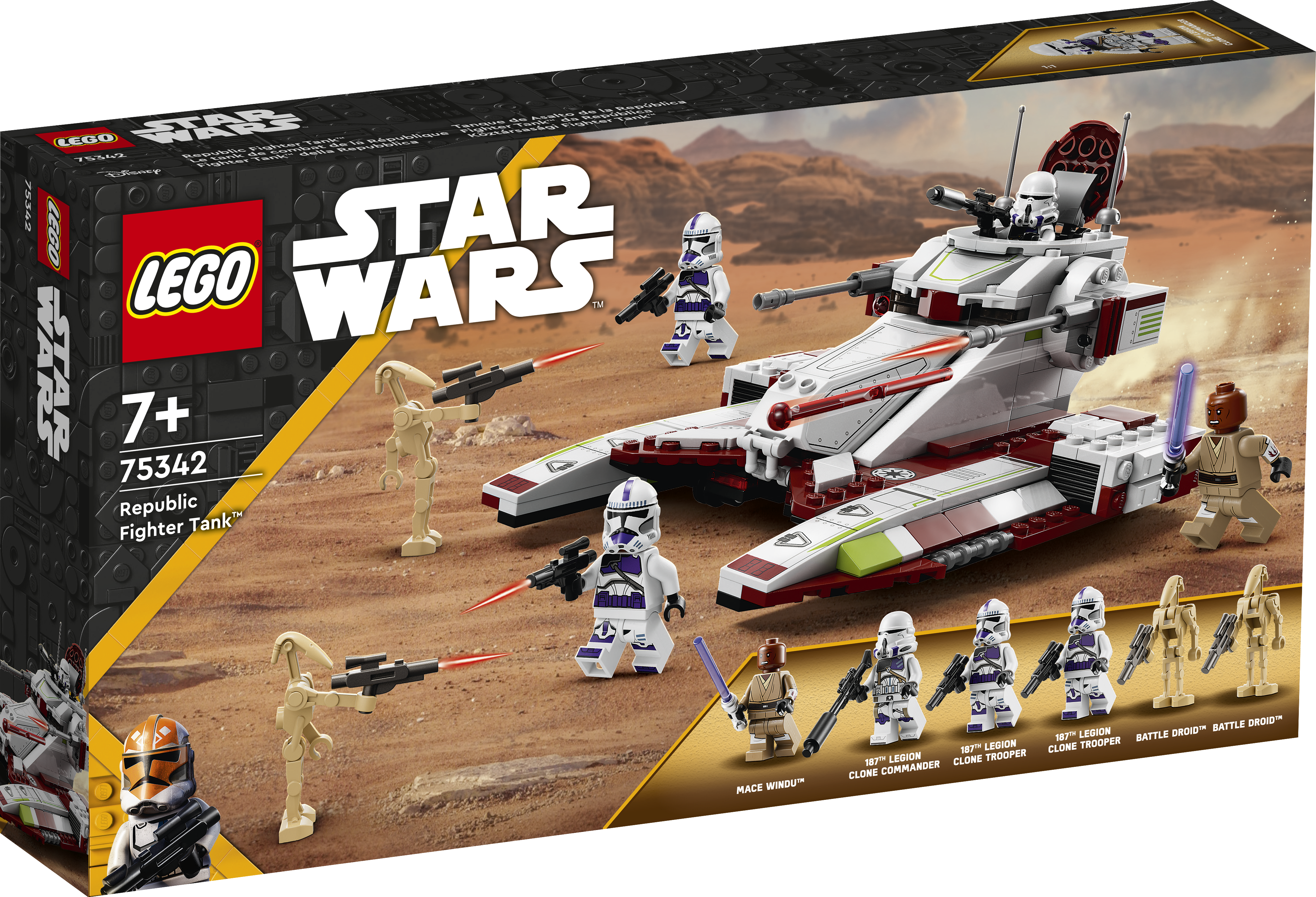 LEGO® Star Wars™ 75342 Bojový tank Republiky