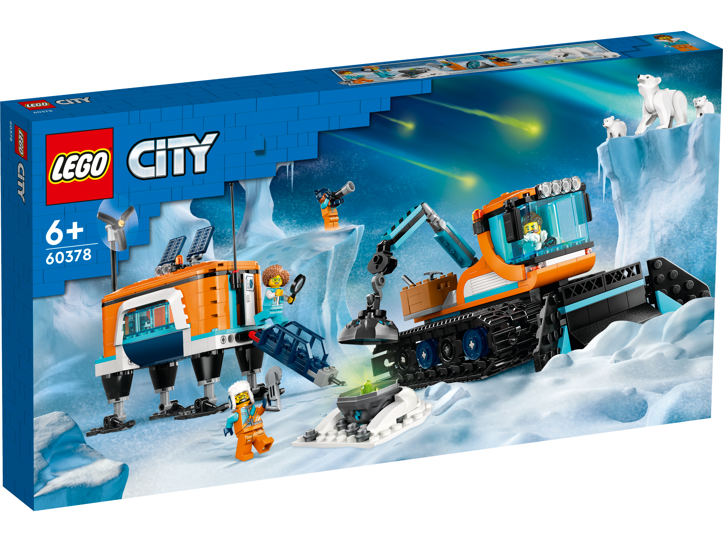 LEGO City 60378 Arktická rolba a mobilní laboratoř