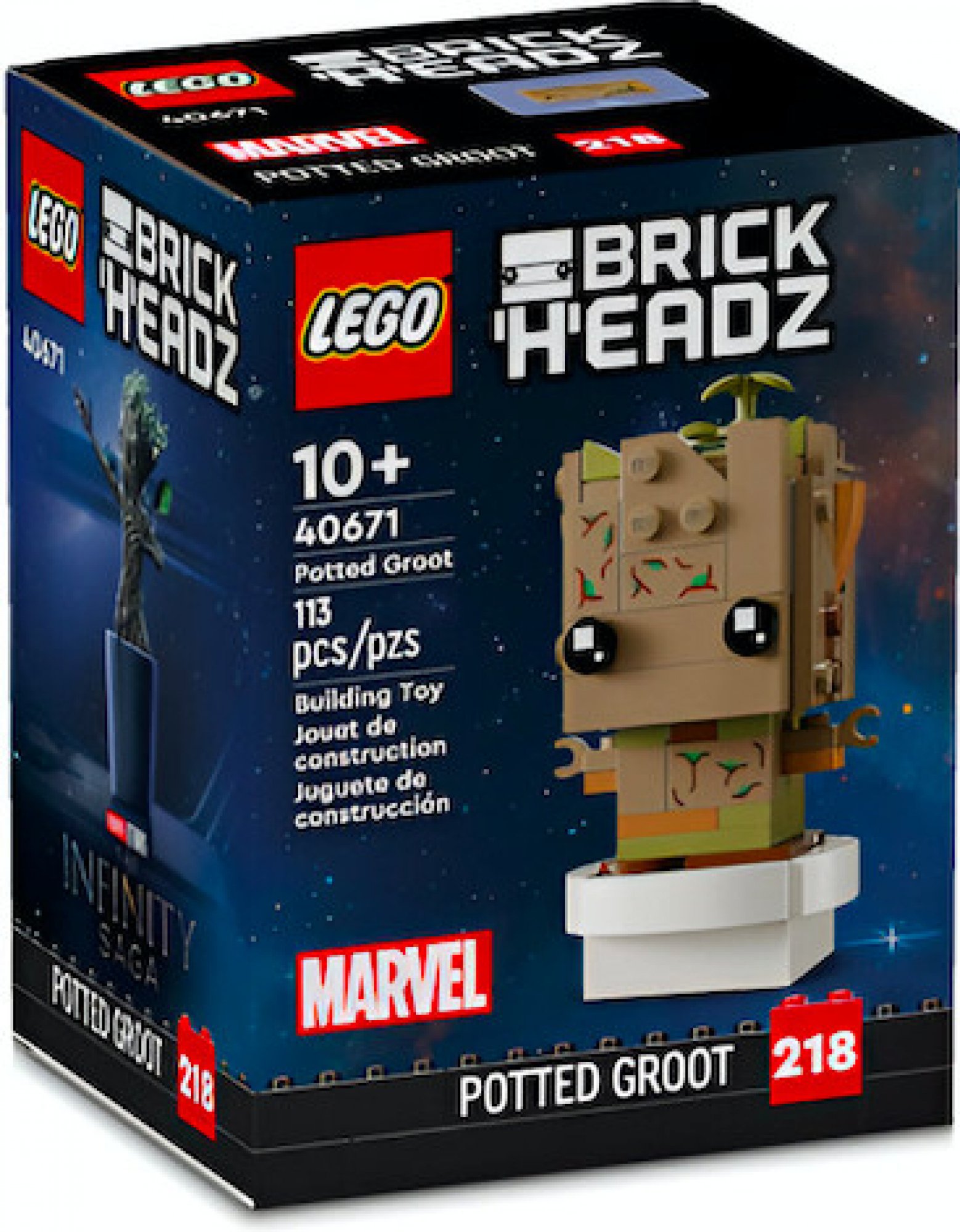 LEGO BrickHeadz 40671 Groot v květináči