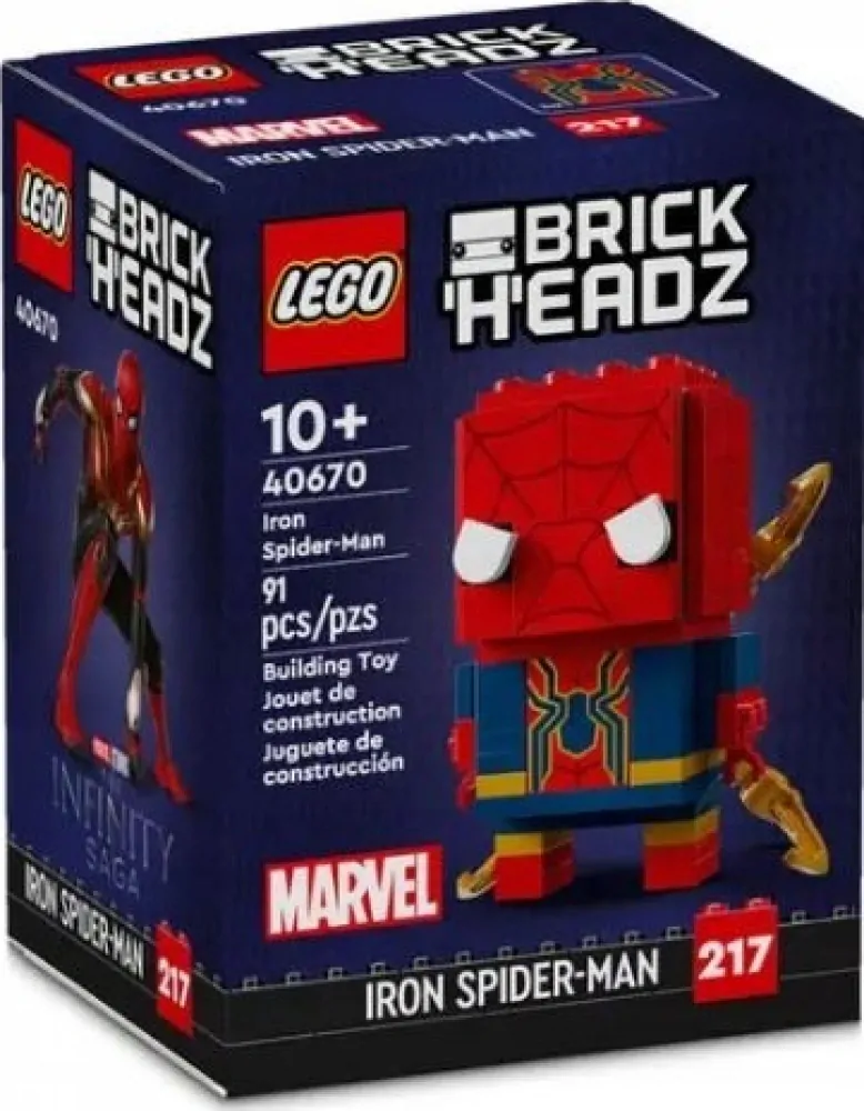 LEGO® BrickHeadz 40670 Iron Spider-Man