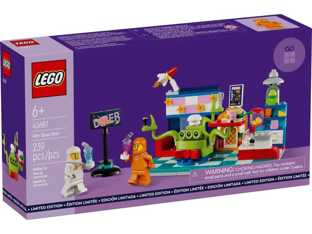 LEGO 40687 Mimozemšťan a vesmírná restaurace