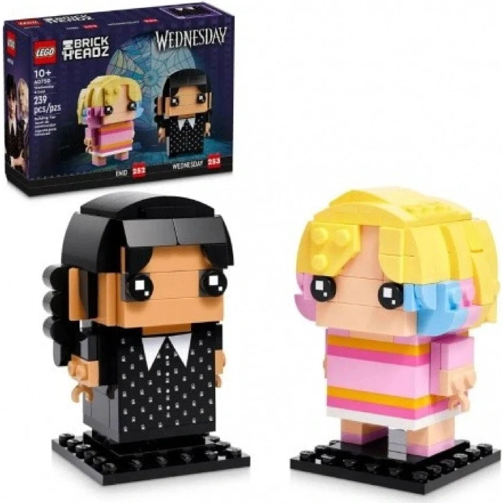 LEGO® BrickHeadz 40750 Wednesday a Enid