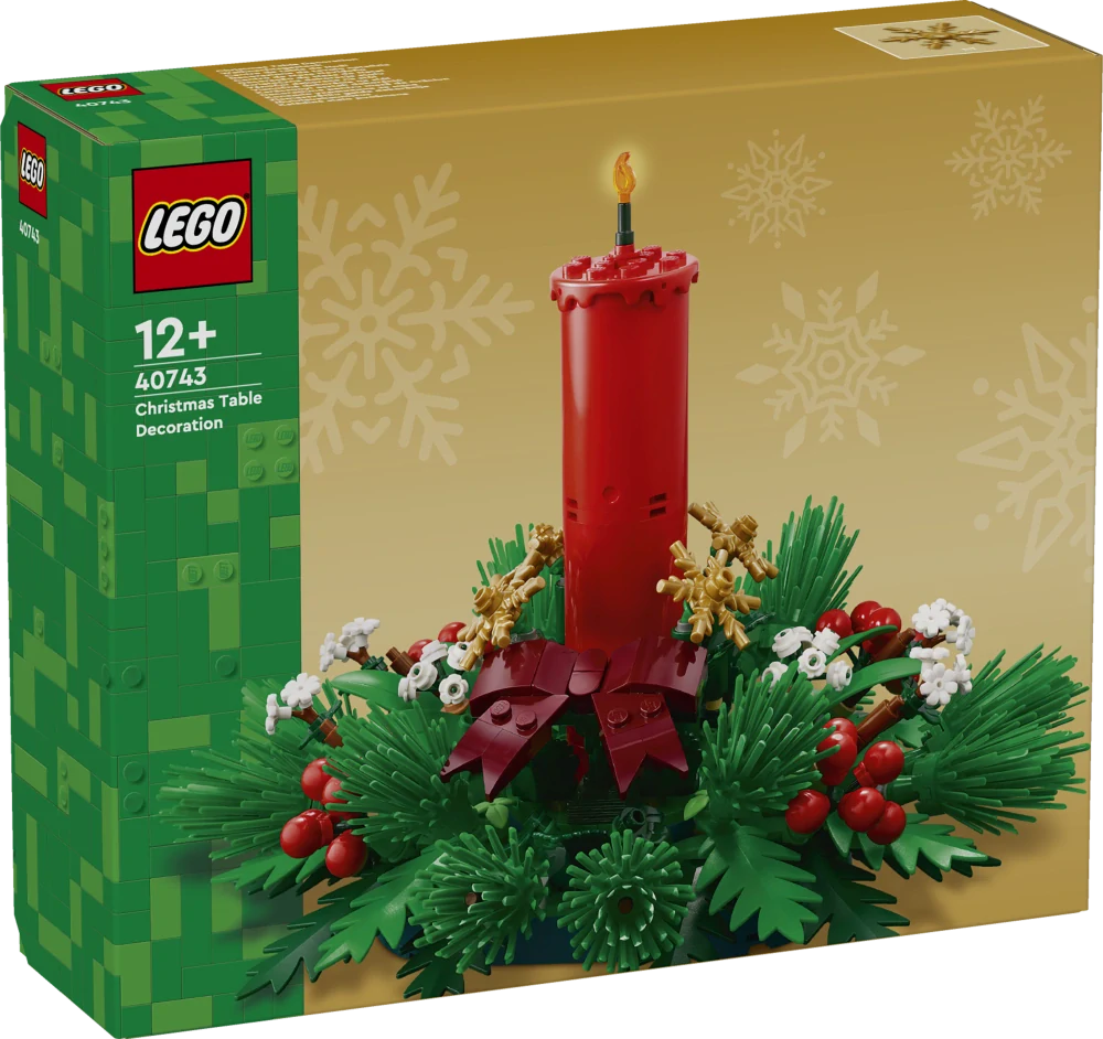 LEGO® 40743 Vánoční dekorace na stůl