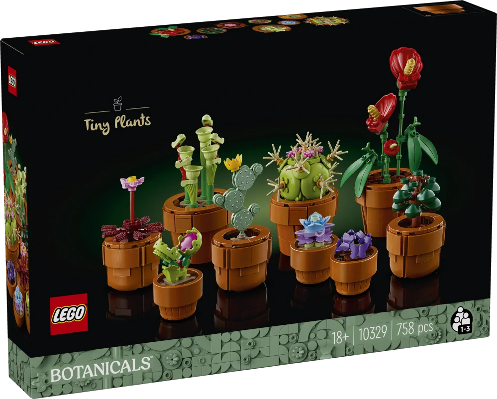 LEGO® Botanicals 10329 Miniaturní rostliny