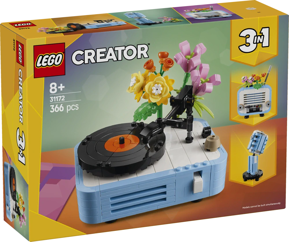 LEGO® Creator 31172 Gramofon s květinami