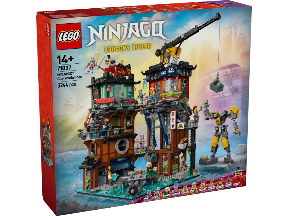LEGO® NINJAGO® 71837 Dílny v NINJAGO® City