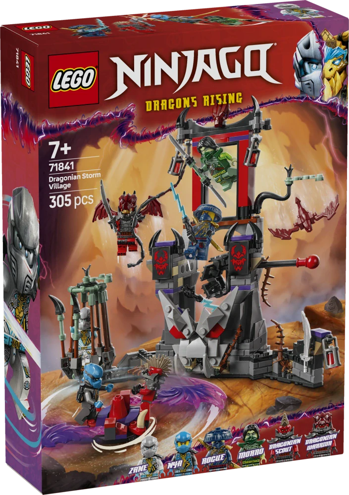 LEGO® NINJAGO® 71841 Vesnice dračí bouře