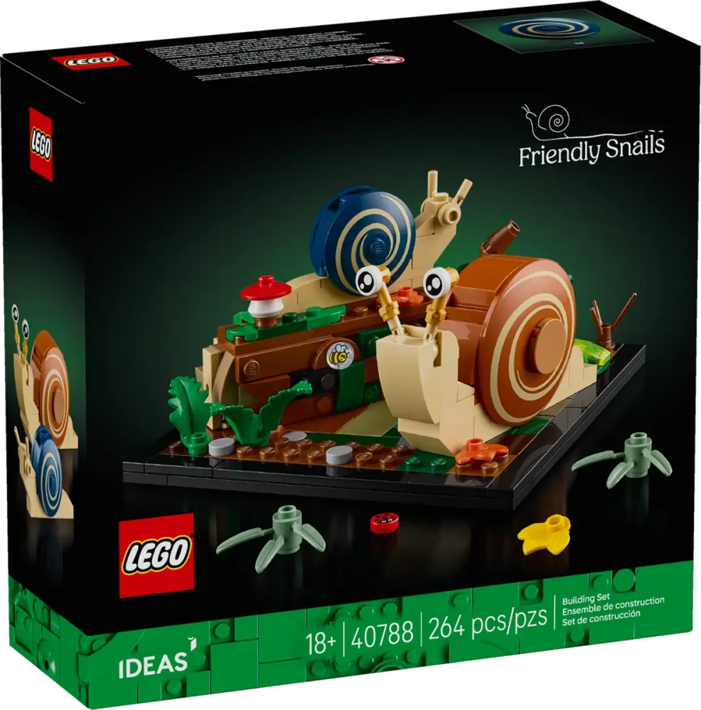 LEGO® Ideas 40788 Přátelští hlemýždi