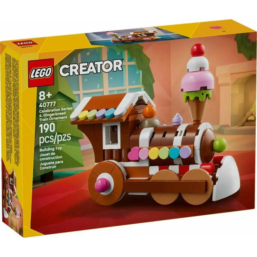 LEGO® Creator 40777 Série oslav: Ozdobný perníkový vláček
