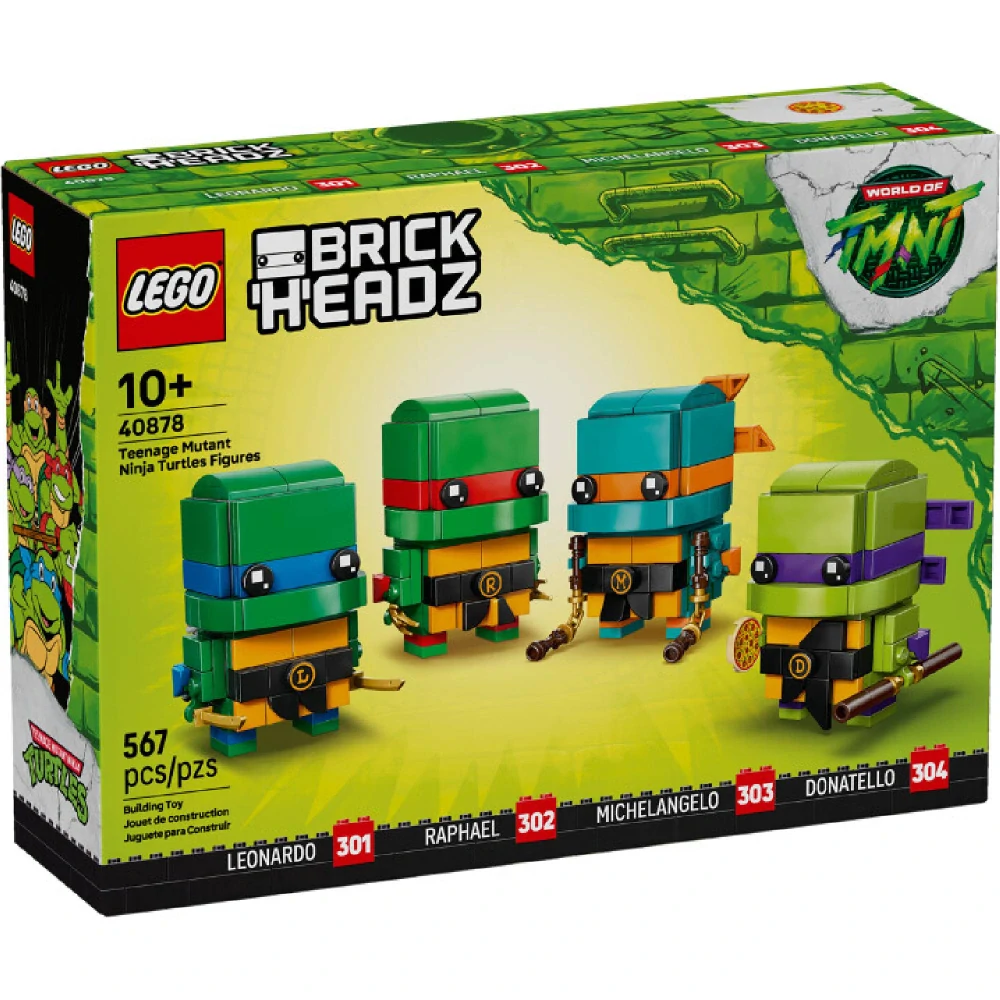 LEGO® BrickHeadz 40878 Figurky: Želvy Ninja