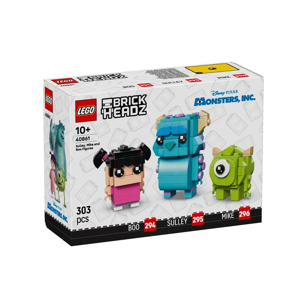 LEGO® BrickHeadz 40861 Figurky: Sulley, Mike a Boo