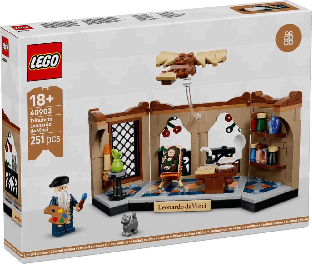 LEGO® 40902 Pocta Leonardu da Vincimu