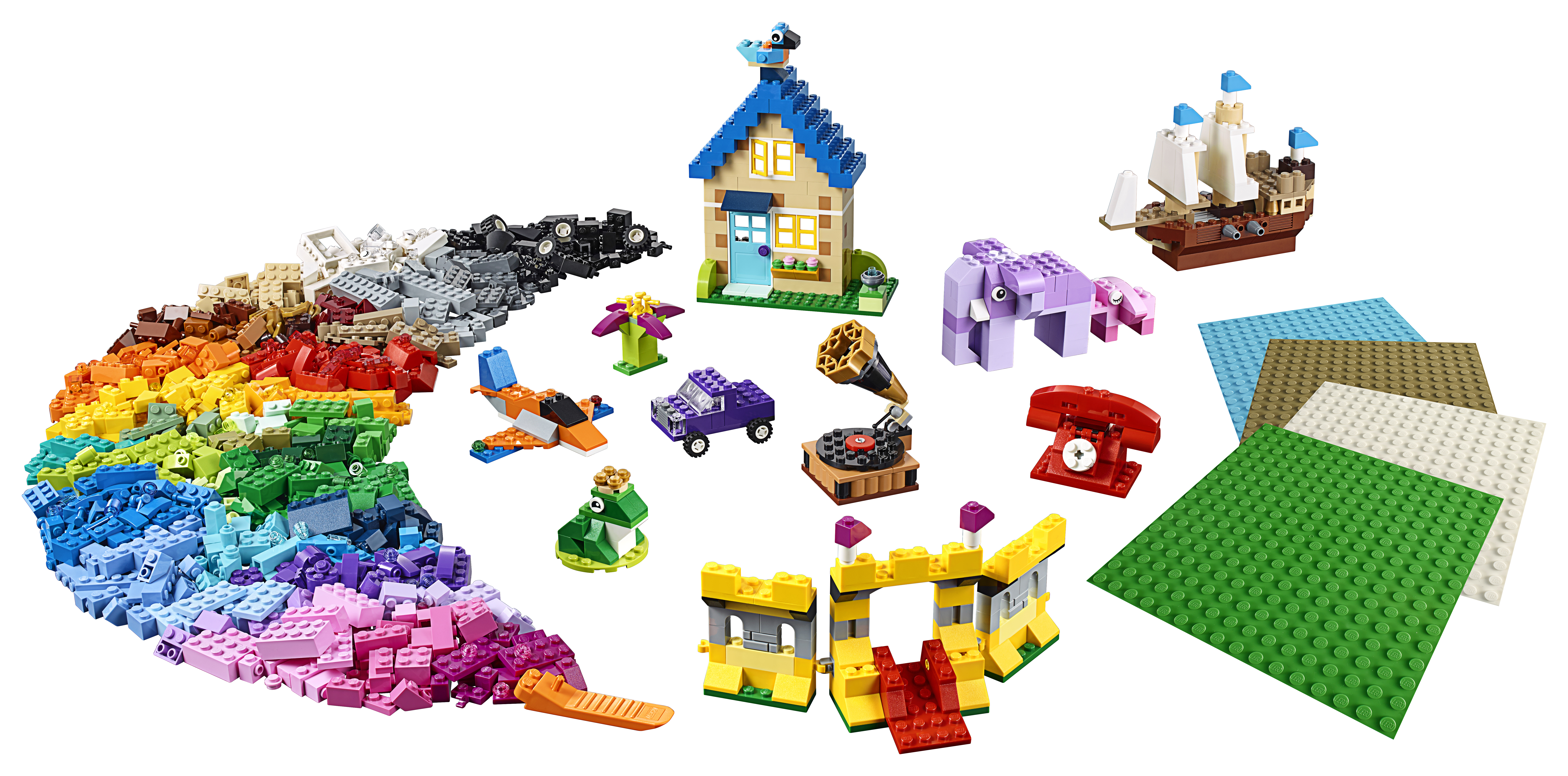 LEGO Classic 11717 Kostky kostky destičky