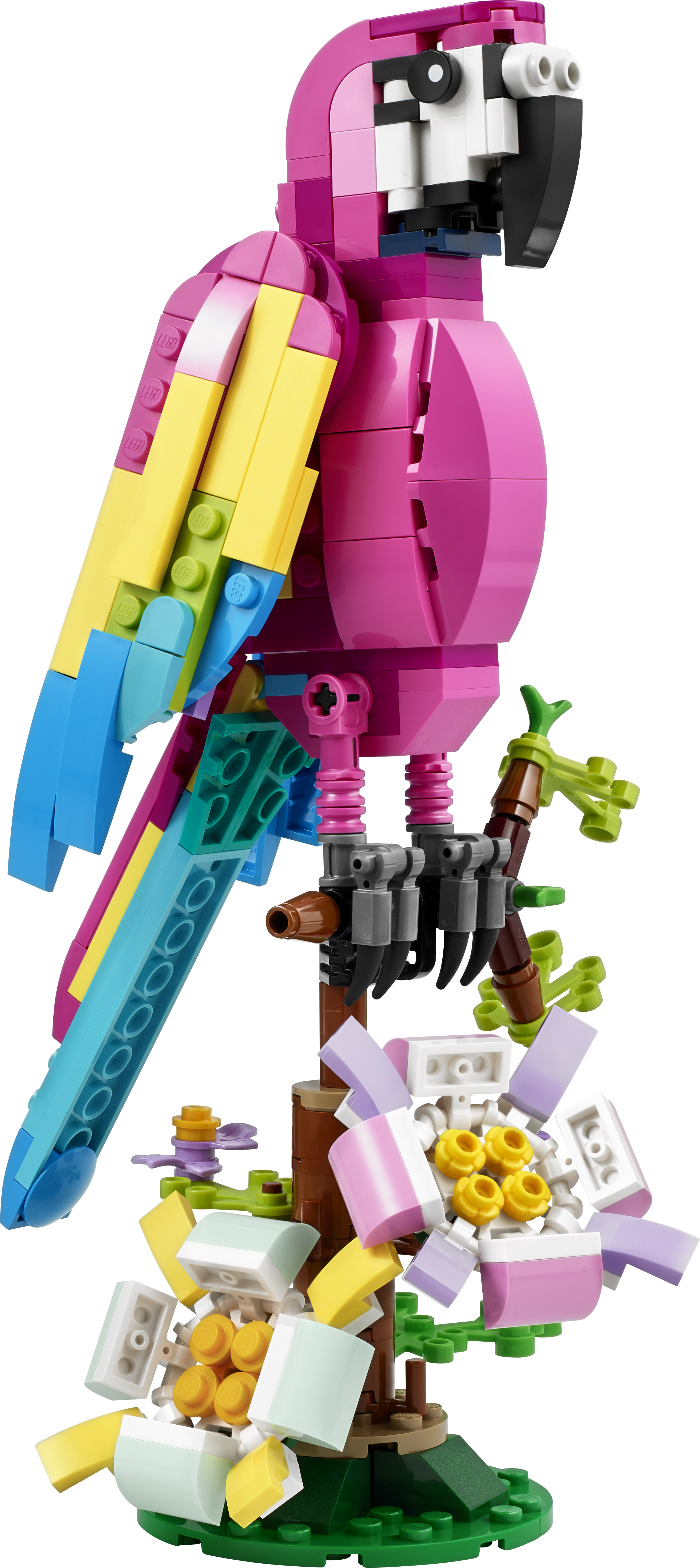 LEGO Creator 31144 Exotický růžový papoušek