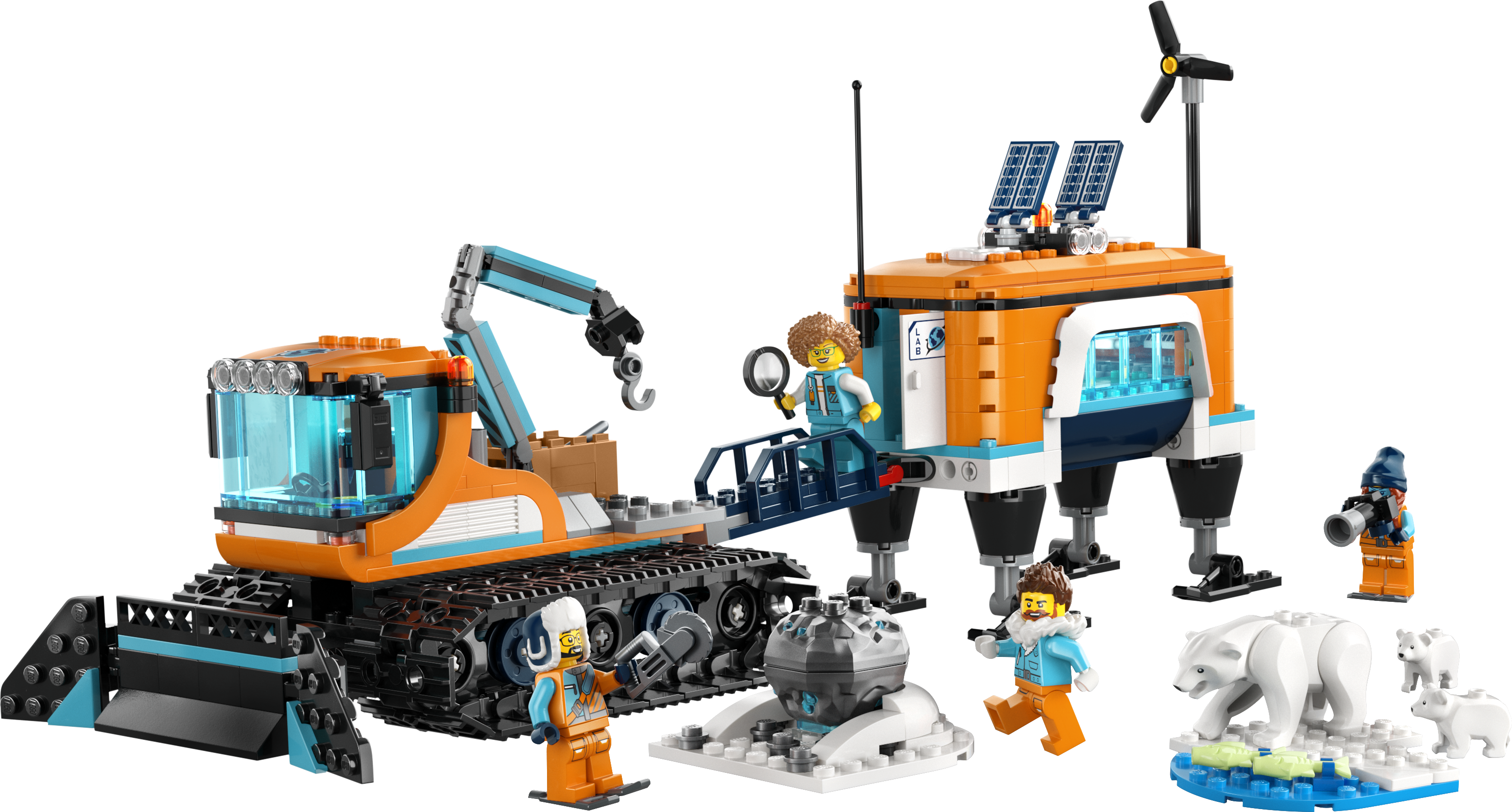 LEGO City 60378 Arktická rolba a mobilní laboratoř