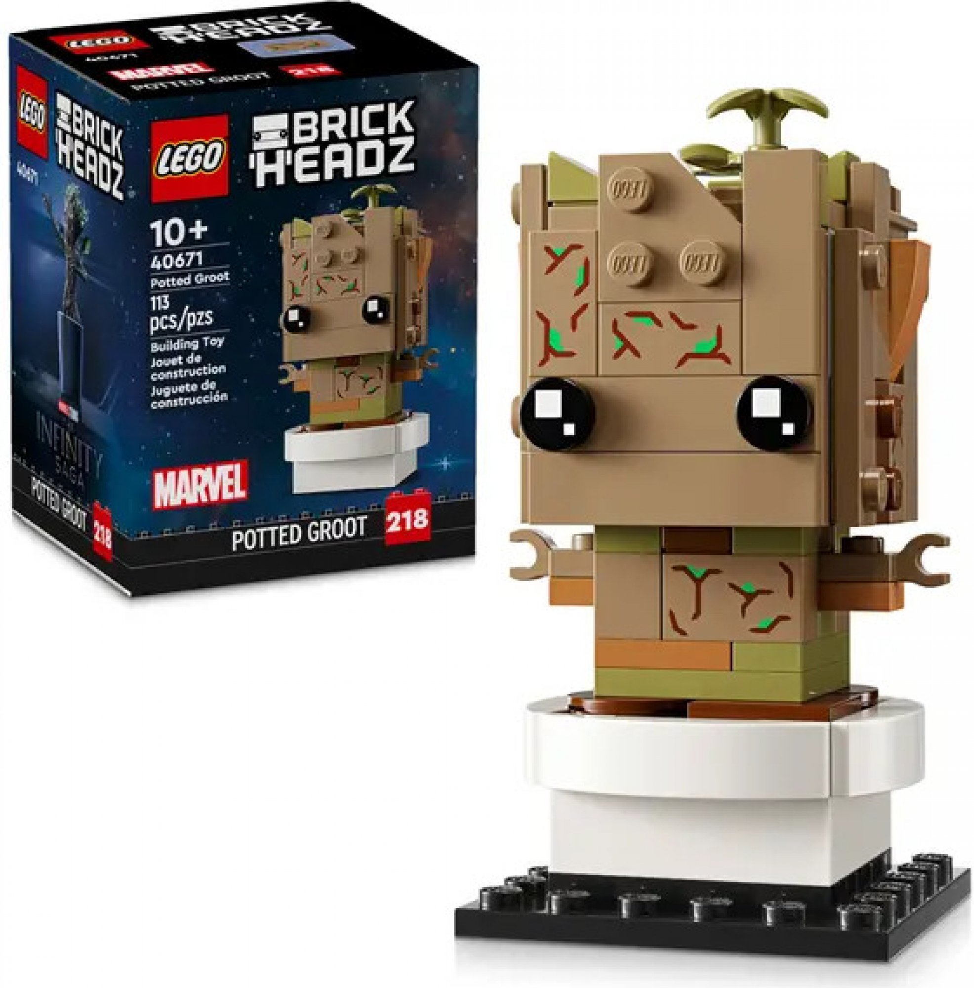 LEGO BrickHeadz 40671 Groot v květináči