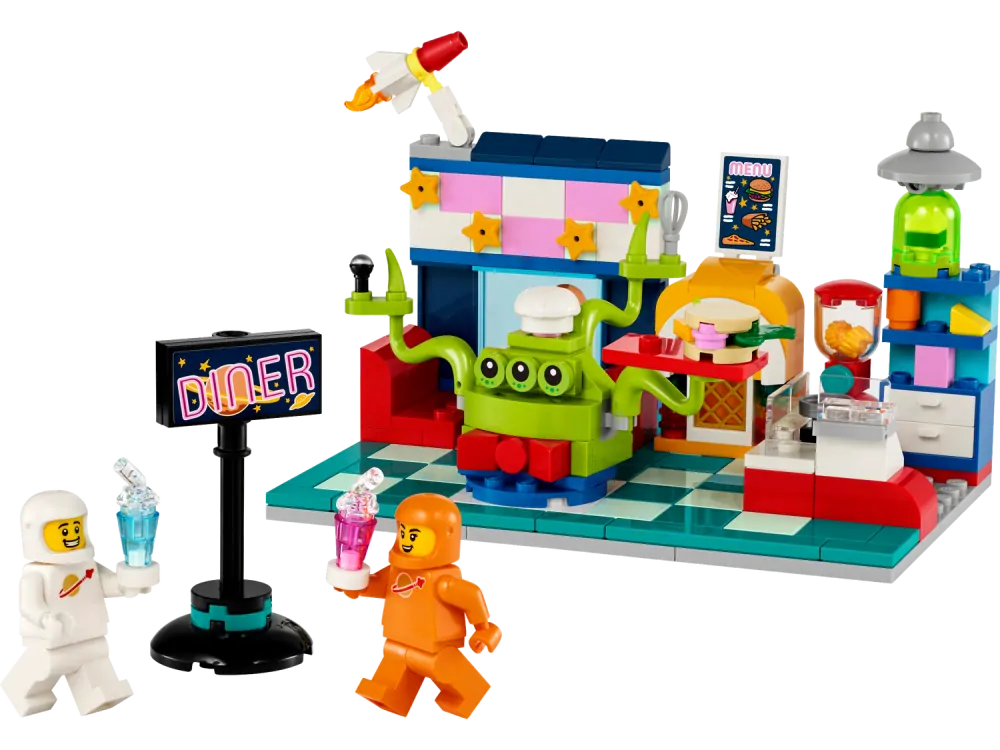 LEGO 40687 Mimozemšťan a vesmírná restaurace