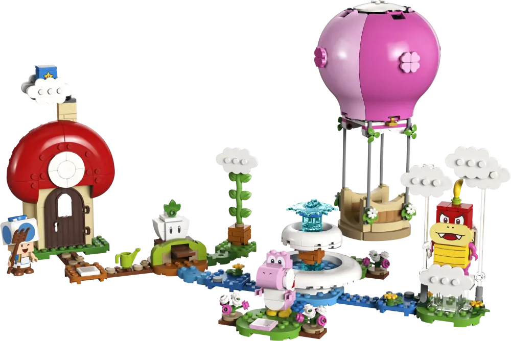 LEGO Super Mario 71419 Peach a let balónem – rozšiřující set