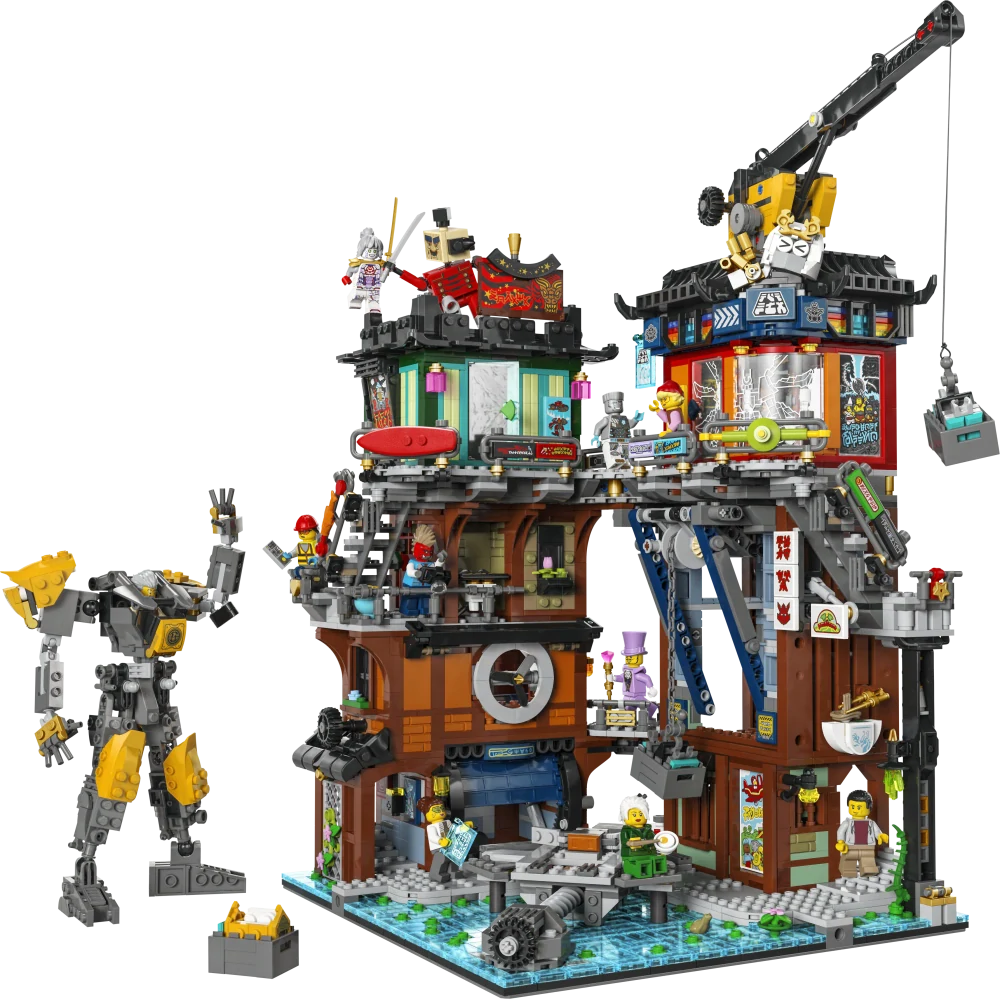LEGO® NINJAGO® 71837 Dílny v NINJAGO® City