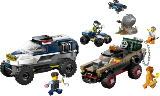LEGO City 60449 Honička s terénním policejním vozem