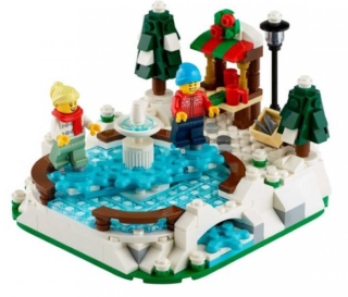 LEGO 40416 Ice Skating Rink - Holiday & Event: Christmas