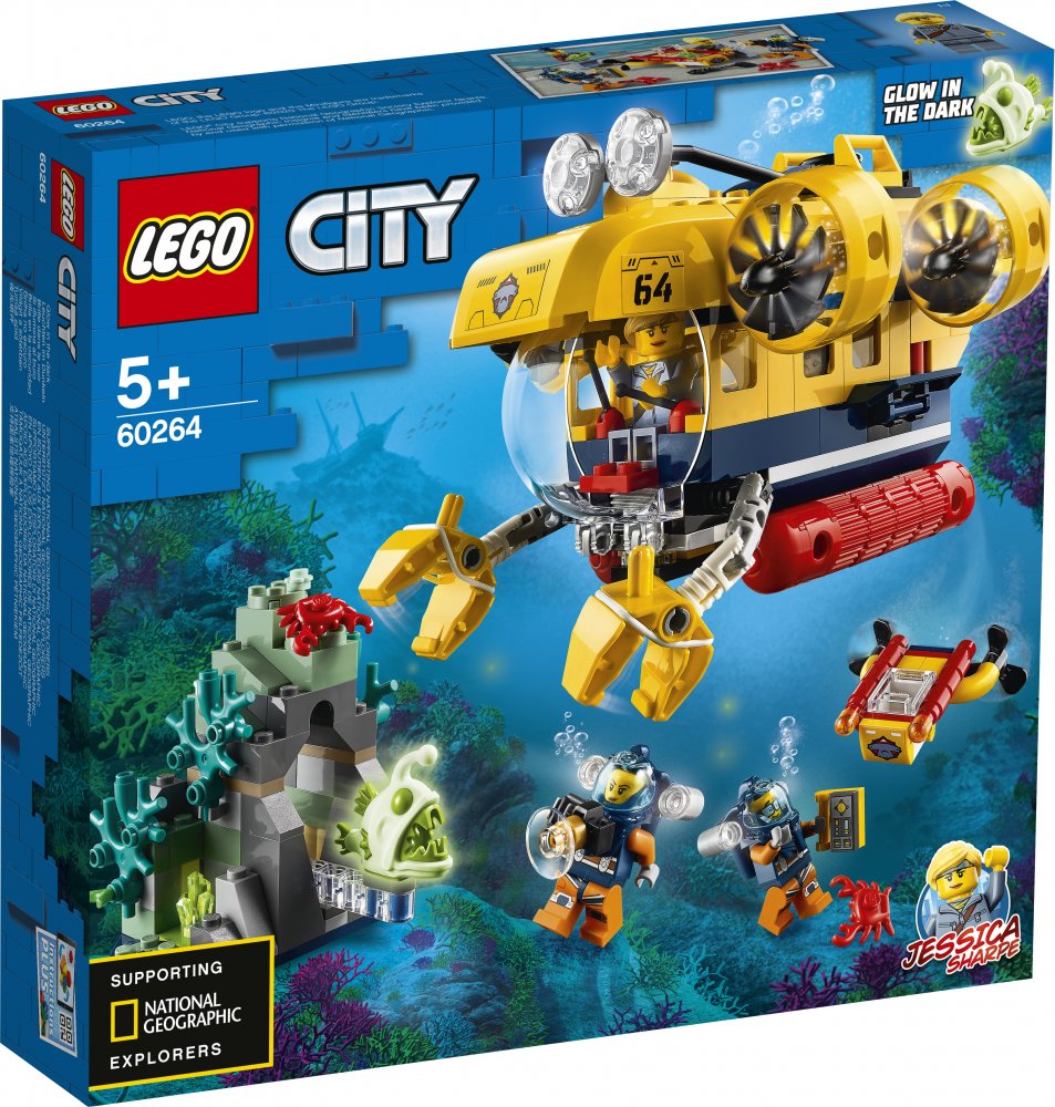 LEGO City 60264 Oceánská průzkumná ponorka