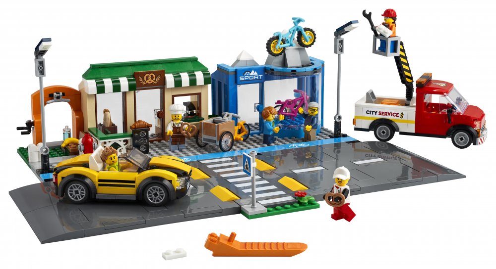 LEGO City 60306 Ulice s obchůdky