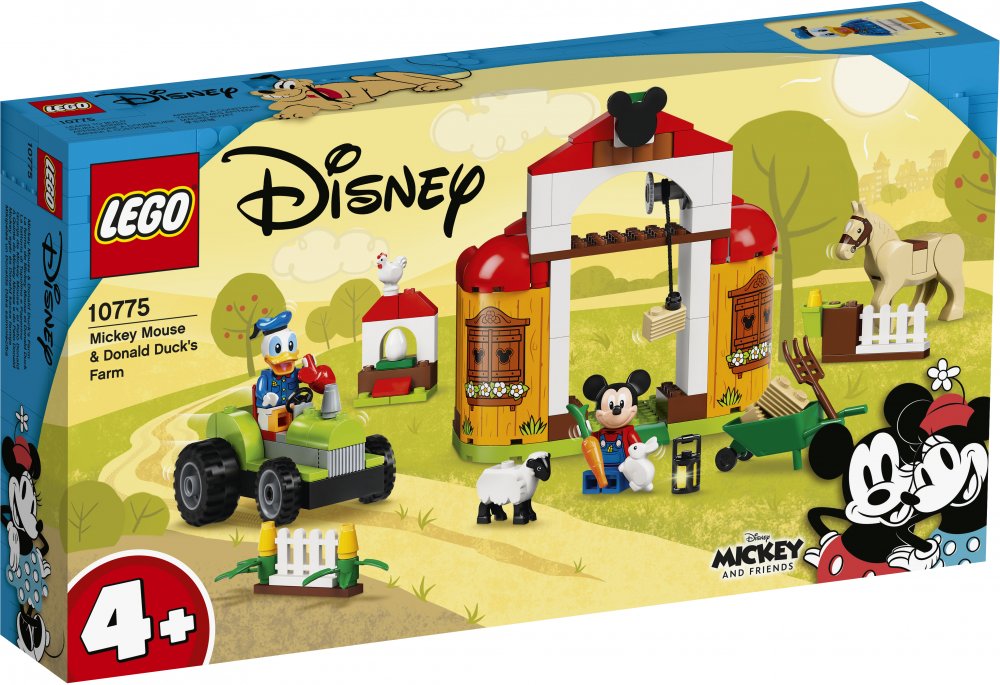 LEGO Disney 10775 Myšák Mickey a Kačer Donald na farmě