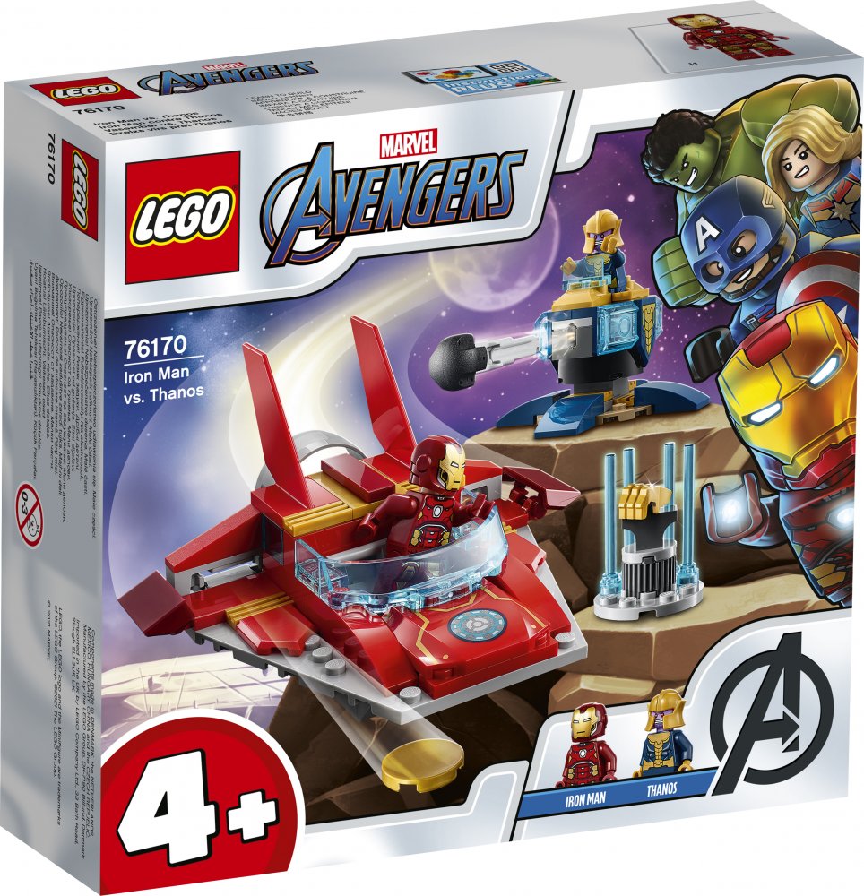 LEGO Marvel 76170 Iron Man vs. Thanos