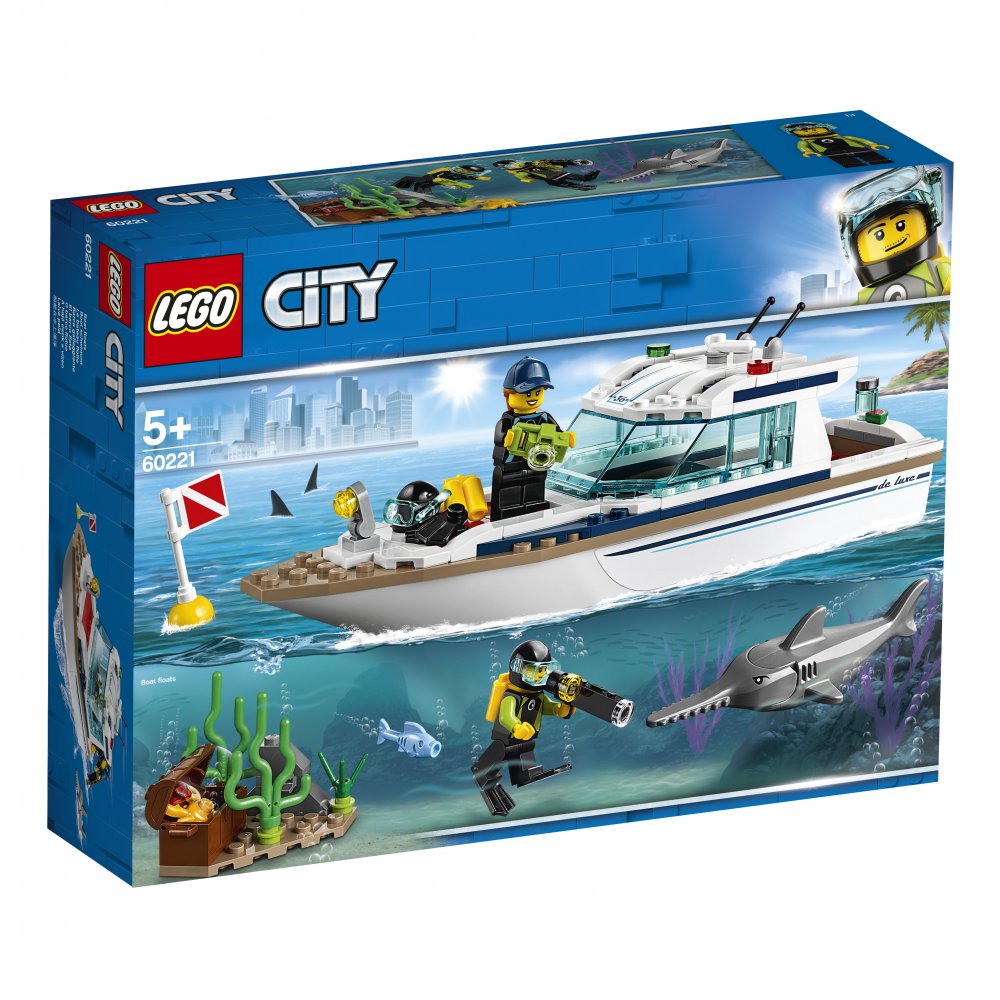 LEGO City 60221 Potápěčská jachta