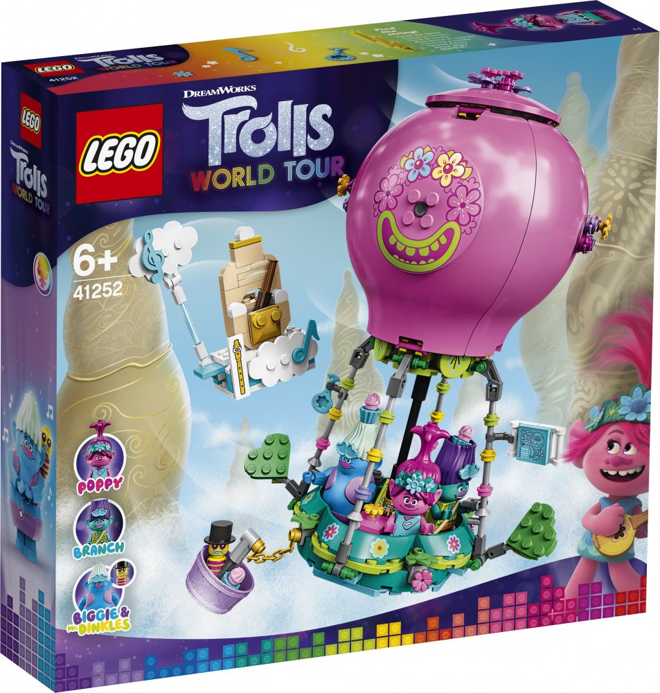 LEGO Trolls 41252 Trollové a let balónem