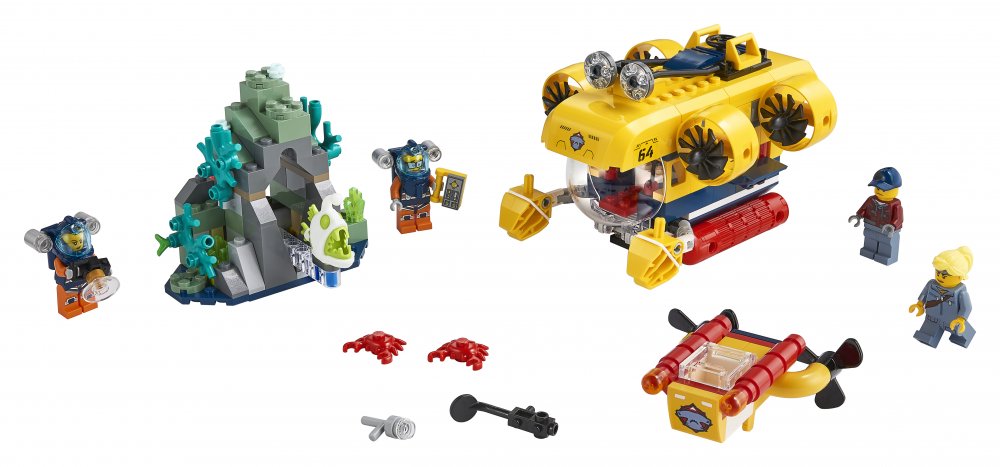 LEGO City 60264 Oceánská průzkumná ponorka